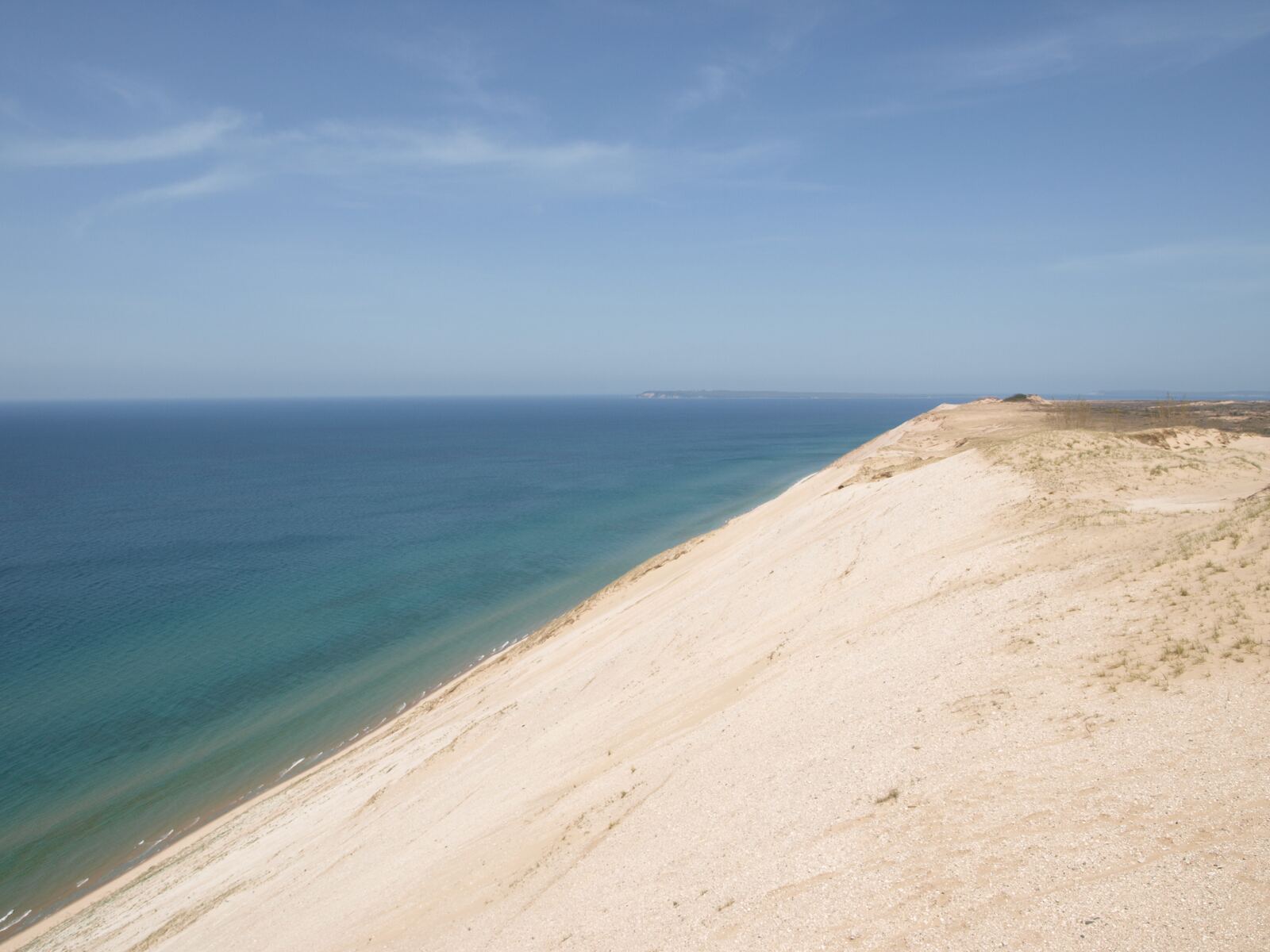 Manitou Passage from the Lake Michigan Overlook