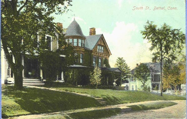 A circa-1910 postcard of South Street, Bethel