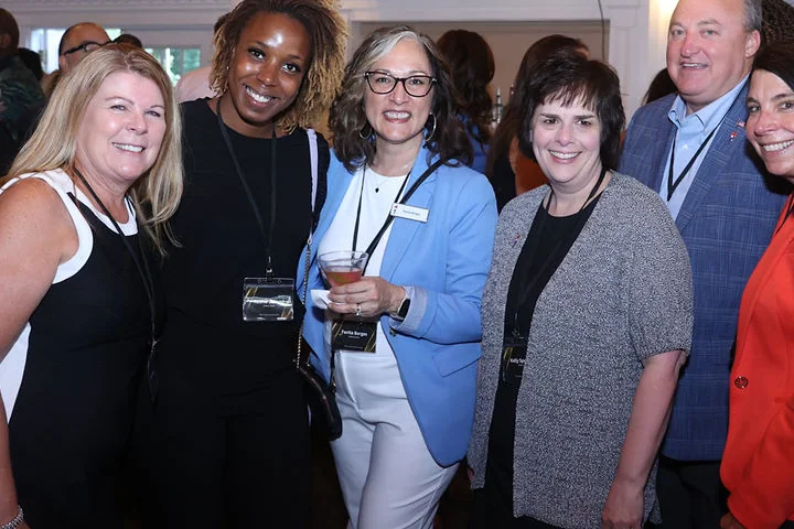 Three staff from a participating lender at the CHFA Lender Celebration.