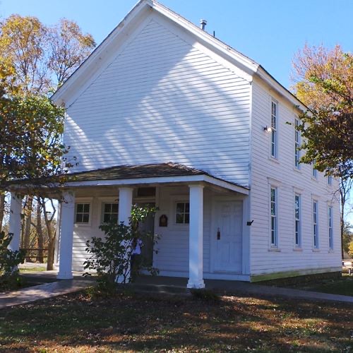 Mt. Gilead Church, an 1870s historic site.