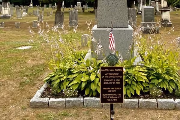 Martin Van Buren Grave Site