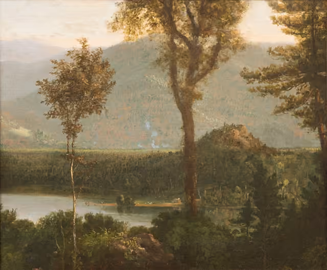 A photograph from “Frederic Church 200: Columbia County’s Historic Spotlight on America’s Greatest Landscape Artist”