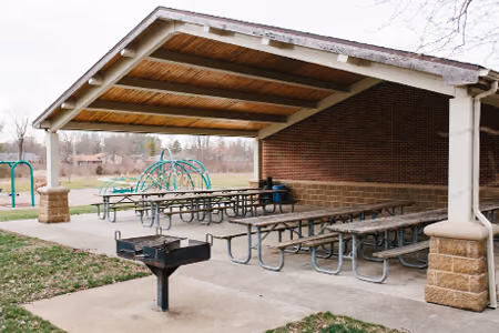 The shelter at Oak Creek South Park