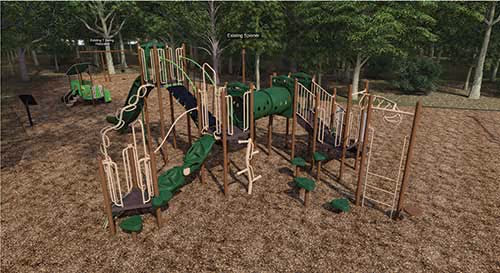 playground rendering
