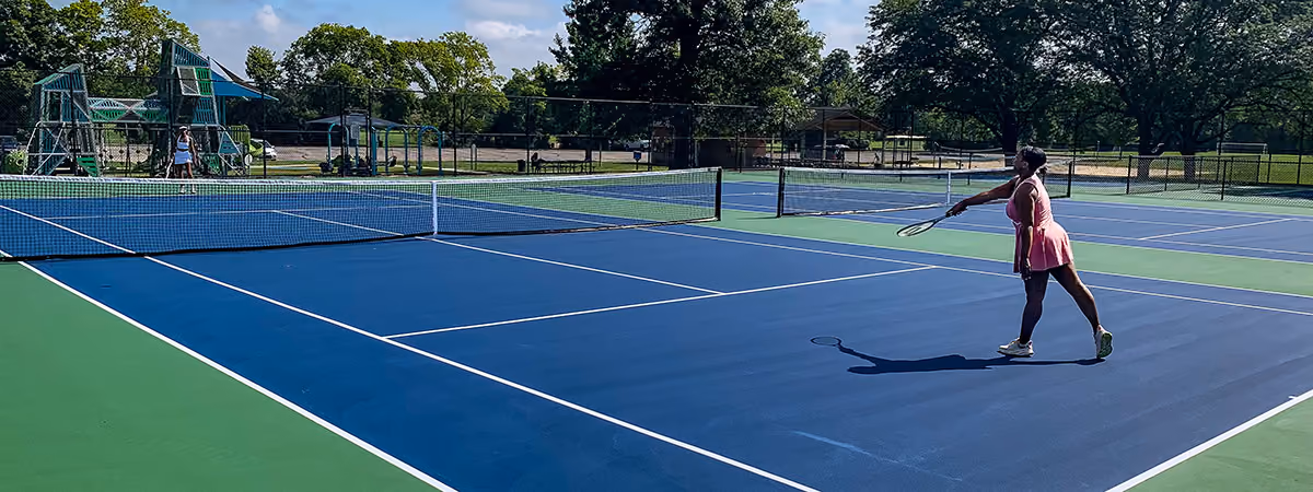 Yankee Park tennis courts