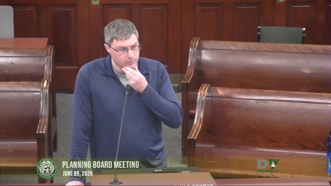 Planning Board meeting video still