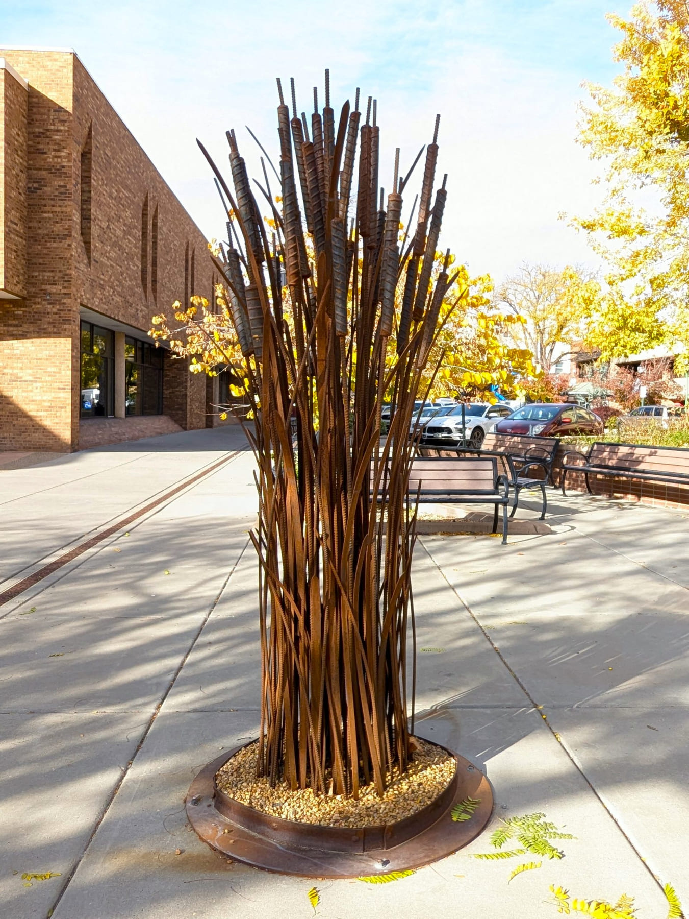 Bulrush by Doyle Svenby, standing at 359 Main Street
