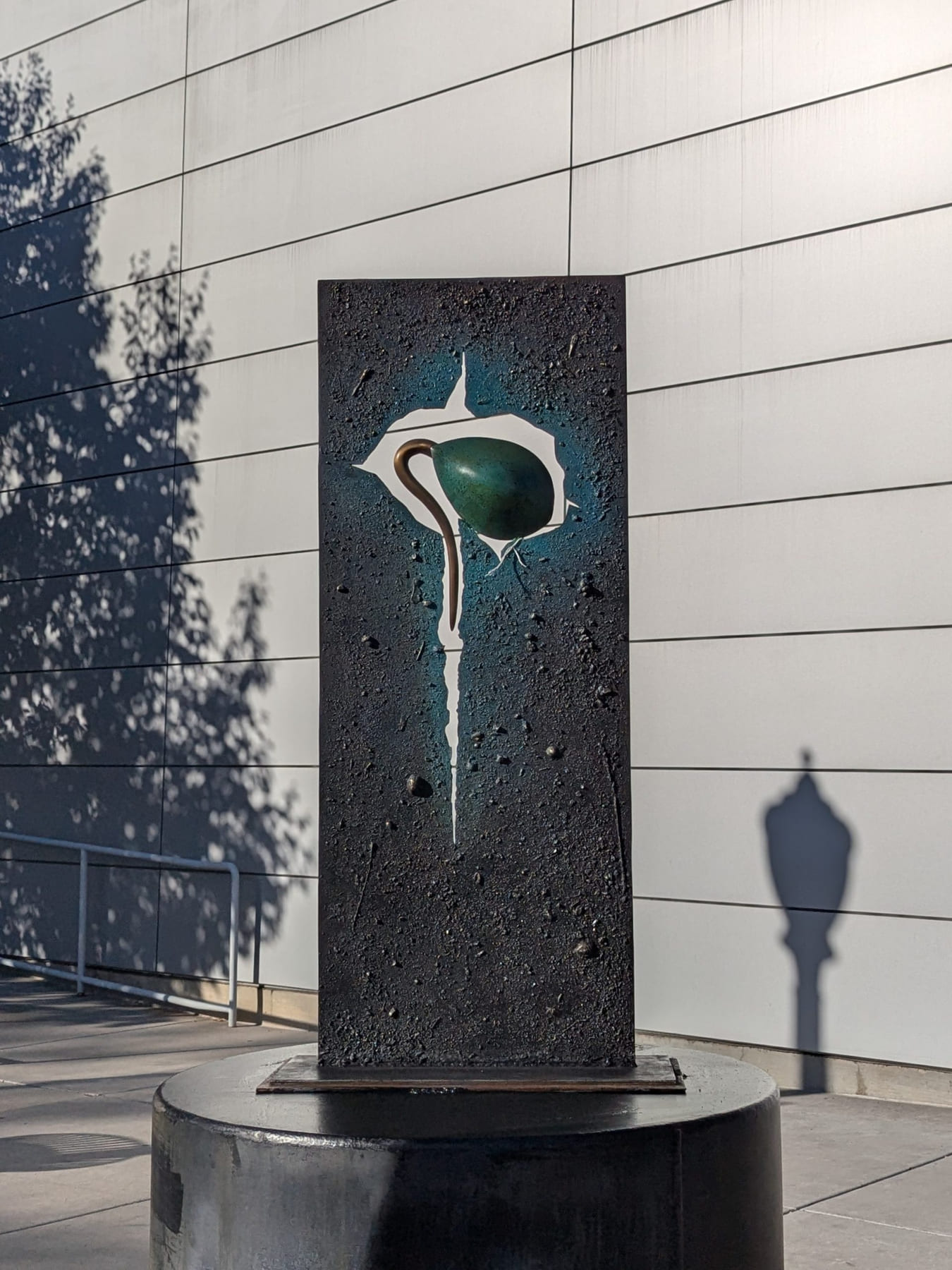 Germination - A Good Seed by Nathan Johansen, standing at 645 Main Street