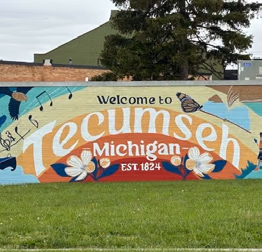 Tecumseh Mural, by Alexa Daluz