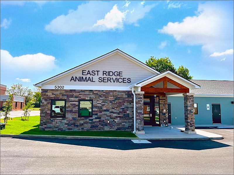 East Ridge Animal Services shelter at 5302 Stone Street