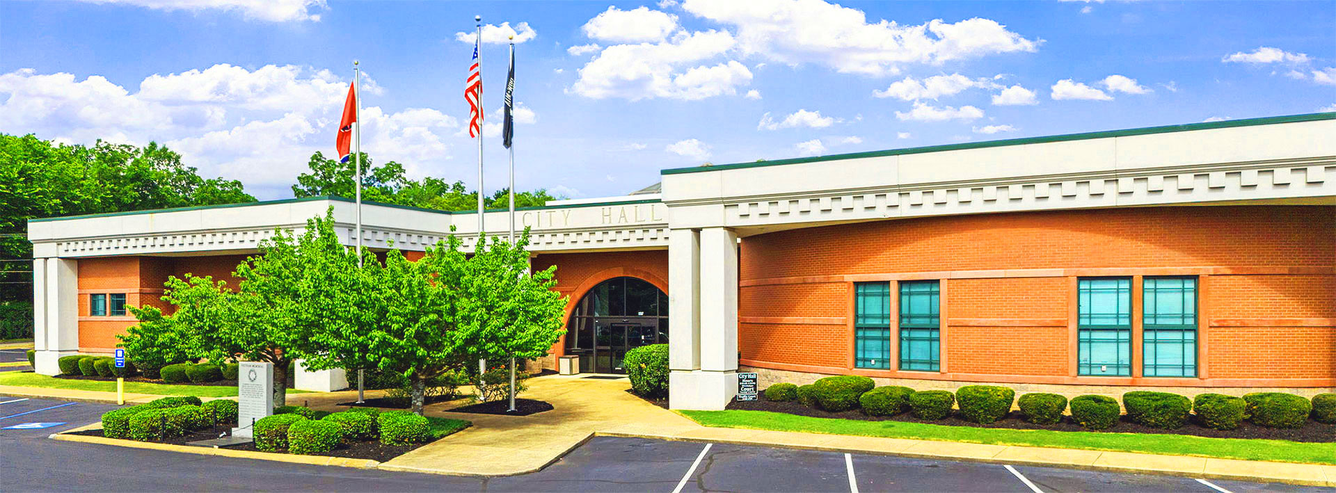 East Ridge City Hall on Tombras Avenue