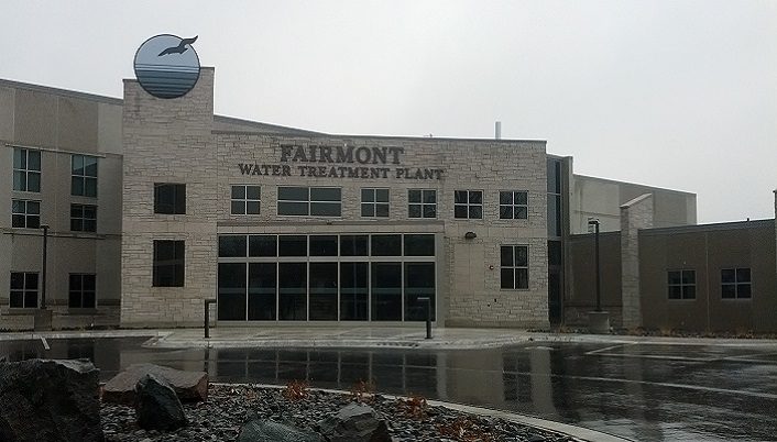 The Fairmont water treatment plant, completed in 2013