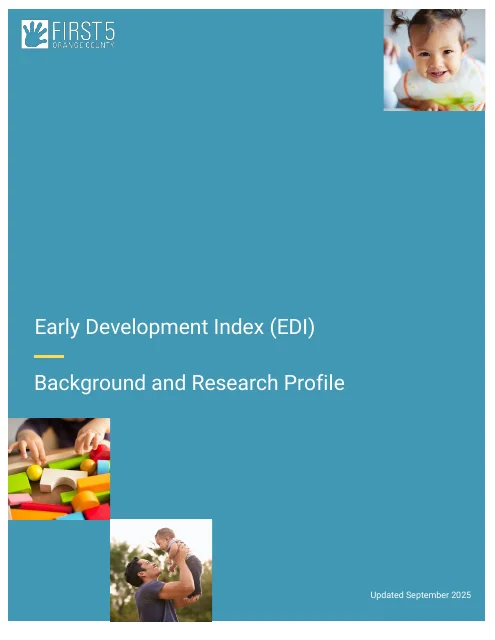 Cover of 2025 EDI Research Profile