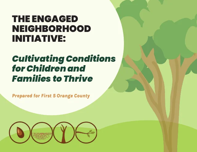 Cover of Engaged Neighborhoods Report