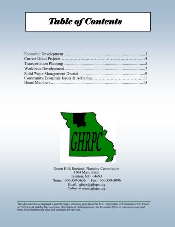First page of 2019 Annual Report