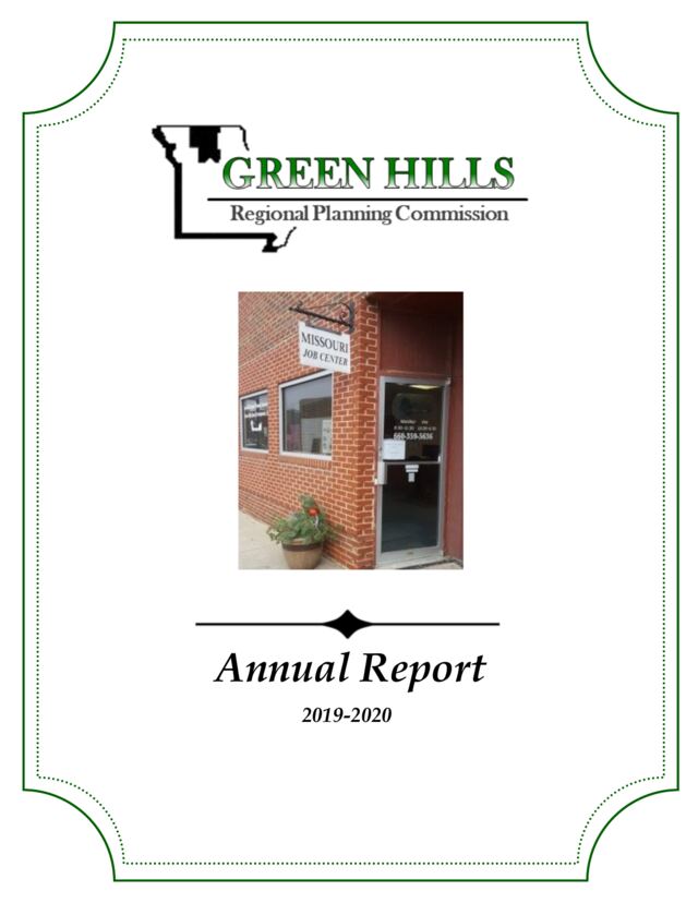 First page of 2020 Annual Report