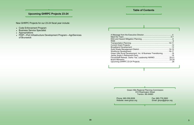 First page of 2022–2023 Annual Report