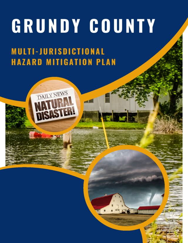 First page of Grundy County Hazard Mitigation Plan (2025 Approved)