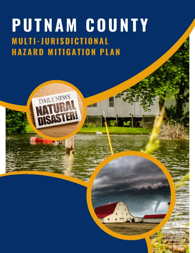First page of Putnam County Hazard Mitigation Plan (2025 Draft)
