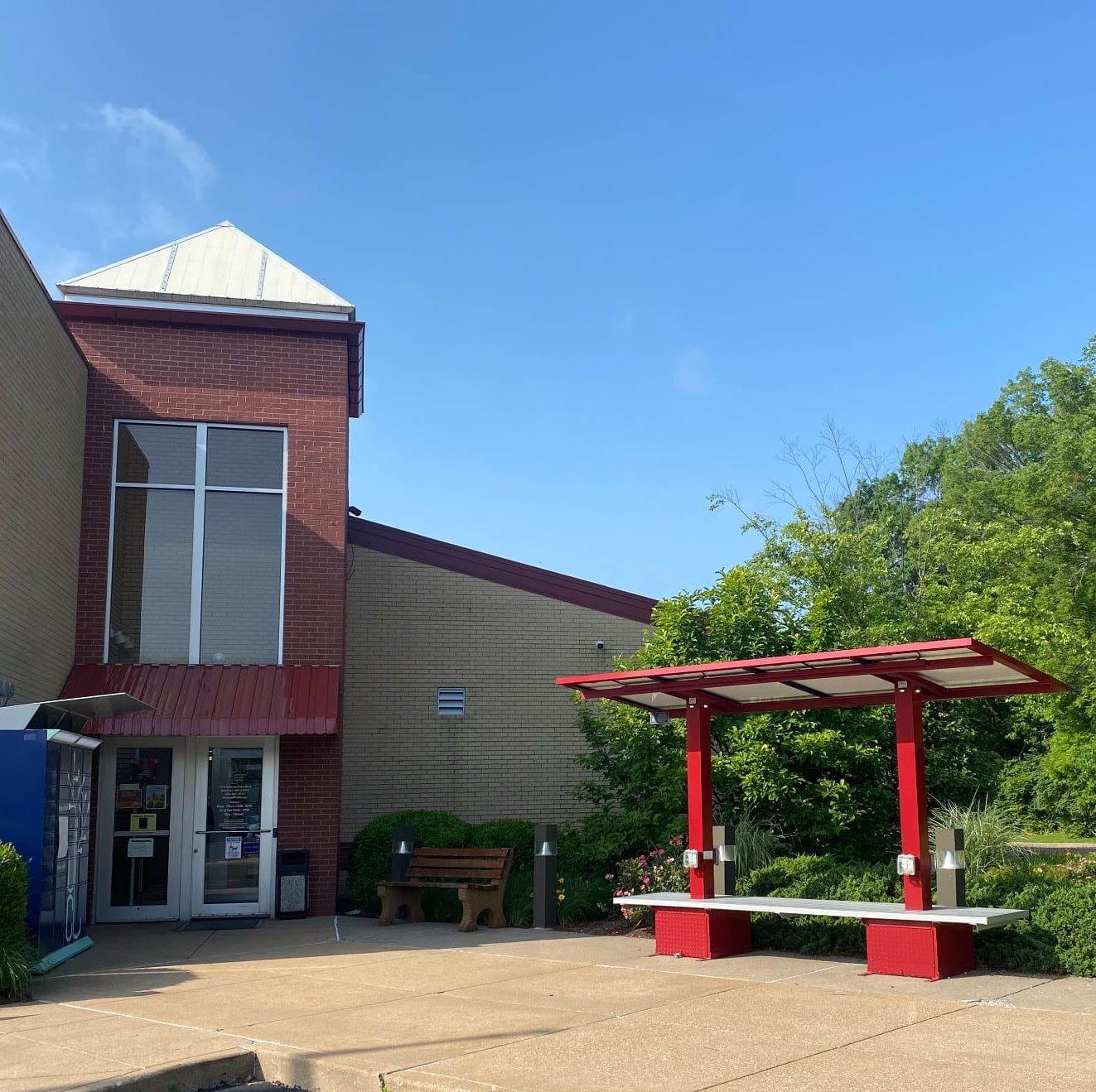 The Windsor Branch on Metropolitan Boulevard in Barnhart, the district's first owned building
