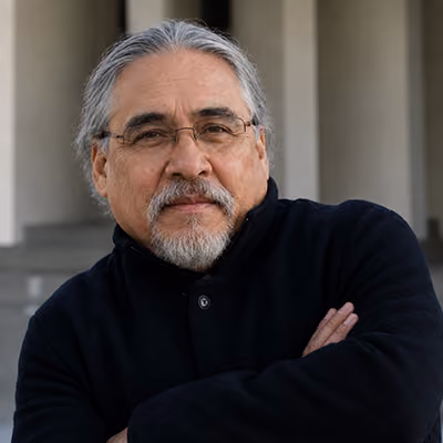 Portrait of a man with gray