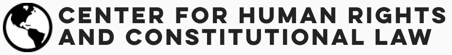 Center for Human Rights and Constitutional Law logo