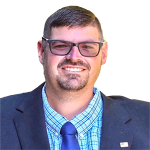 Portrait of Commissioner Chris Modranski, Executive Board Secretary