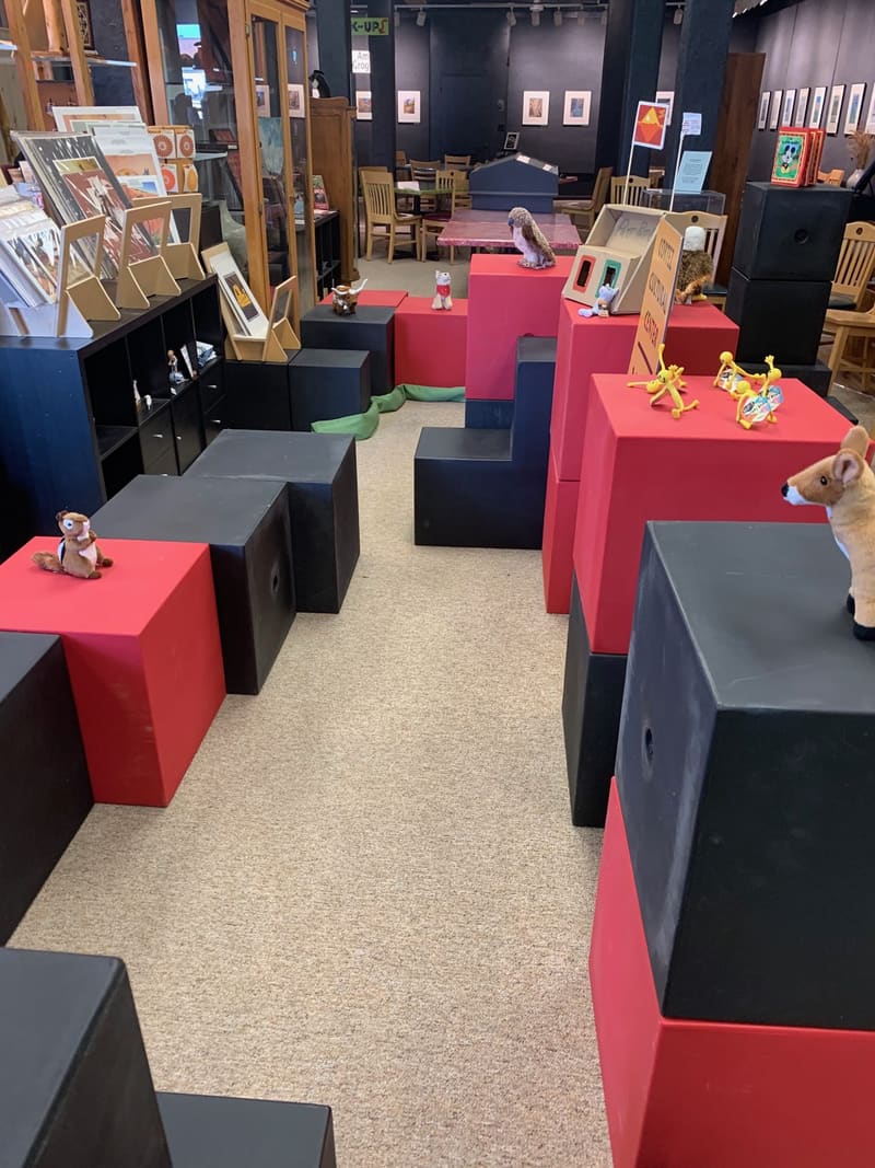 The putt-putt hole at the Cortez Cultural Center
