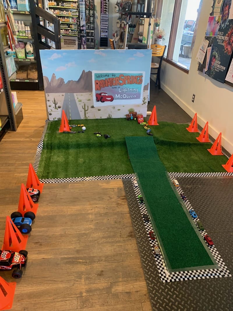 The putt-putt hole built by FB Organics