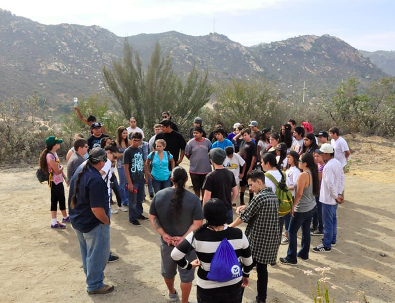 Pechanga Tribal TANF families at a program event