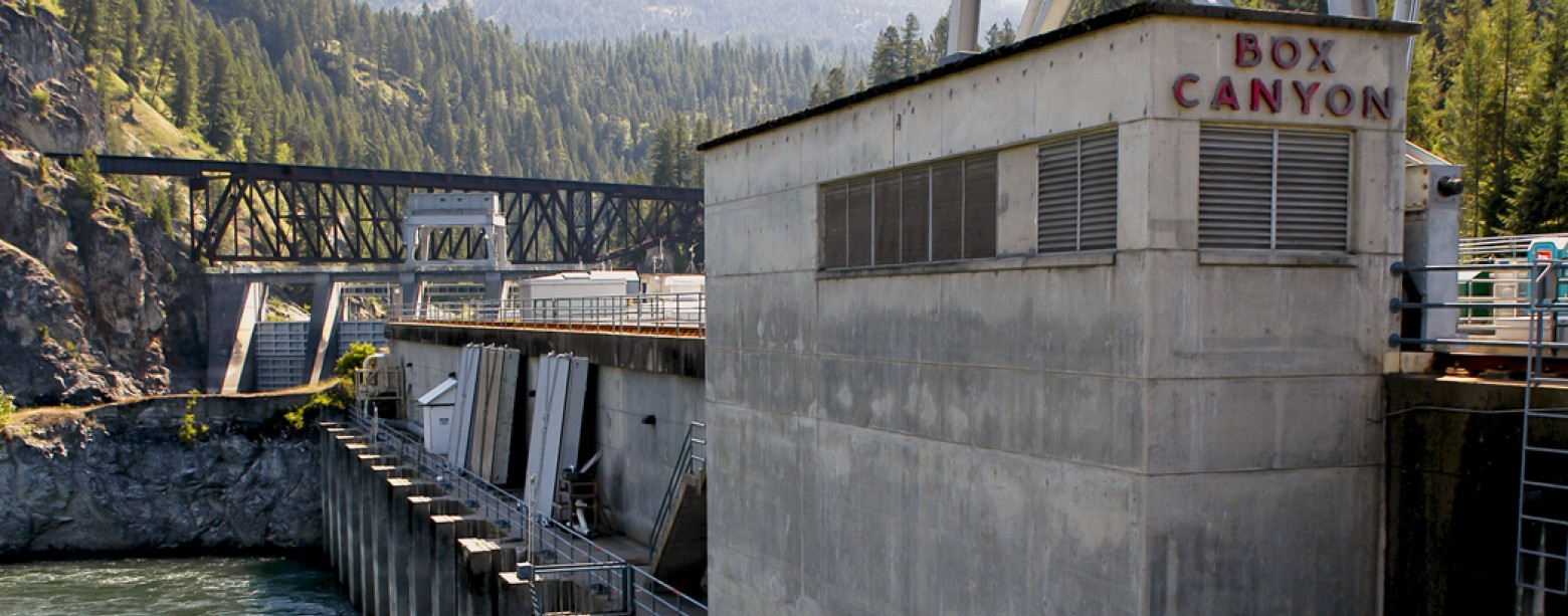 Box Canyon Dam on the Pend Oreille River