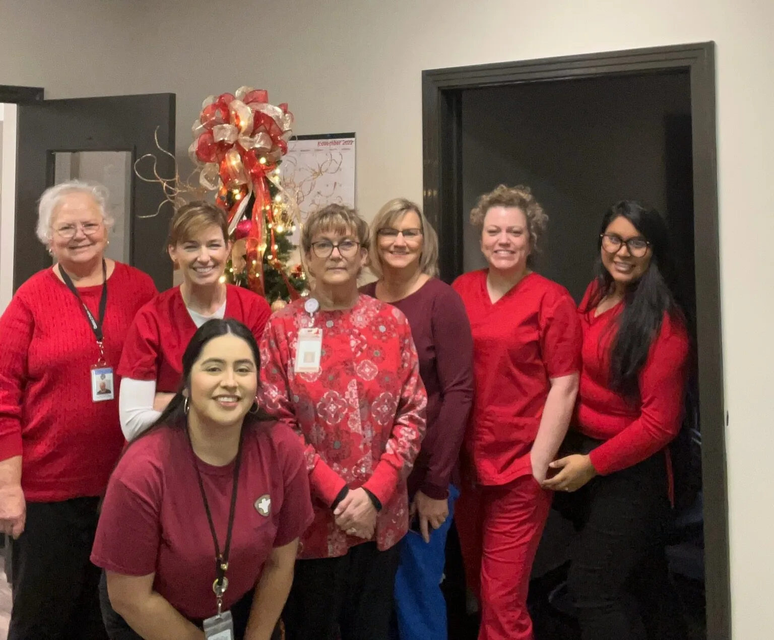 Habersham County Health Department staff standing together