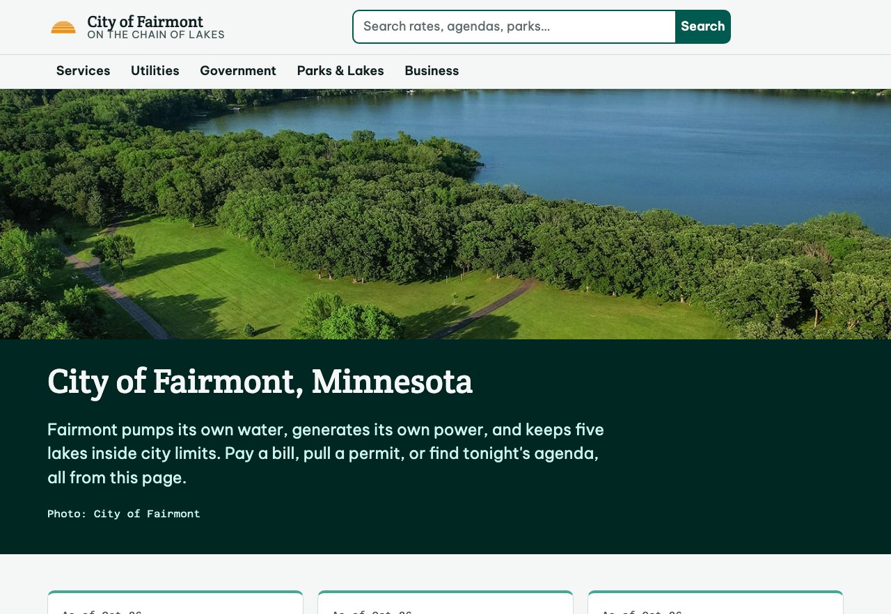 The working City of Fairmont concept