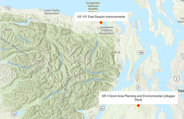 Online RTP Project List map