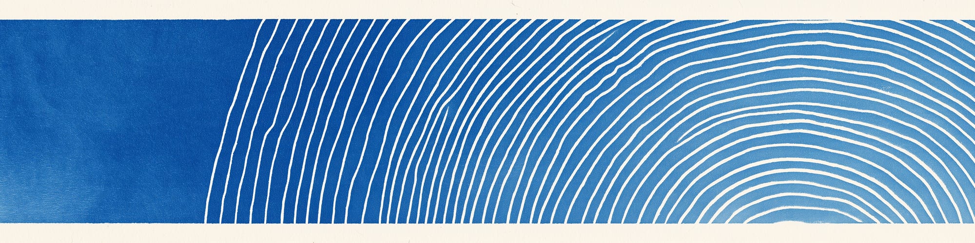 Concentric basin contour lines like still water rings