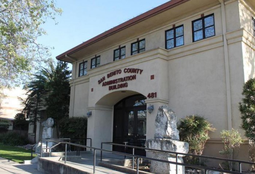 The San Benito County Administration Building on Fourth Street in Hollister, where the boards and committees meet