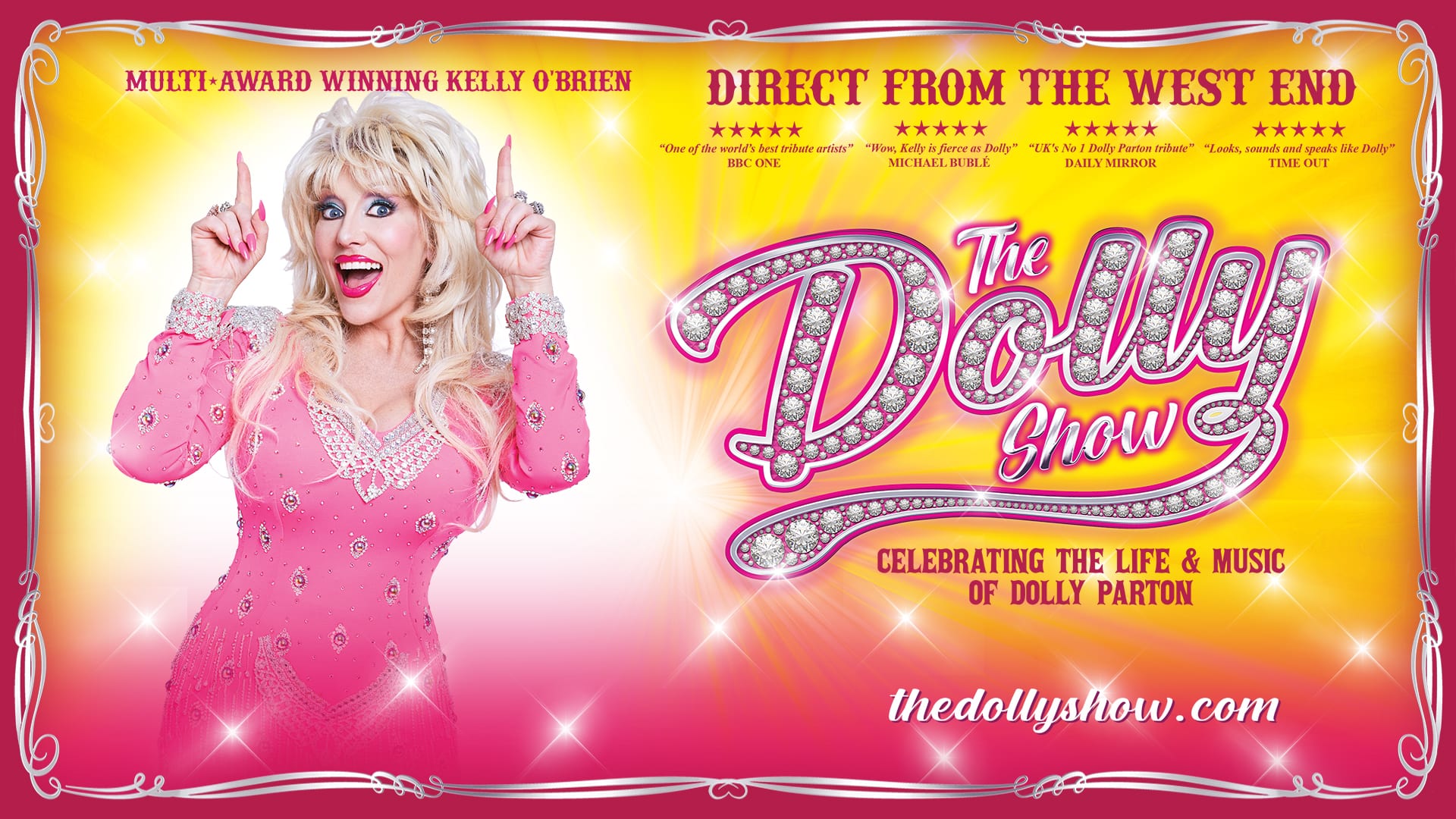The Dolly Show: Kelly O'Brien as Dolly Parton, celebrating the life and music of Dolly Parton