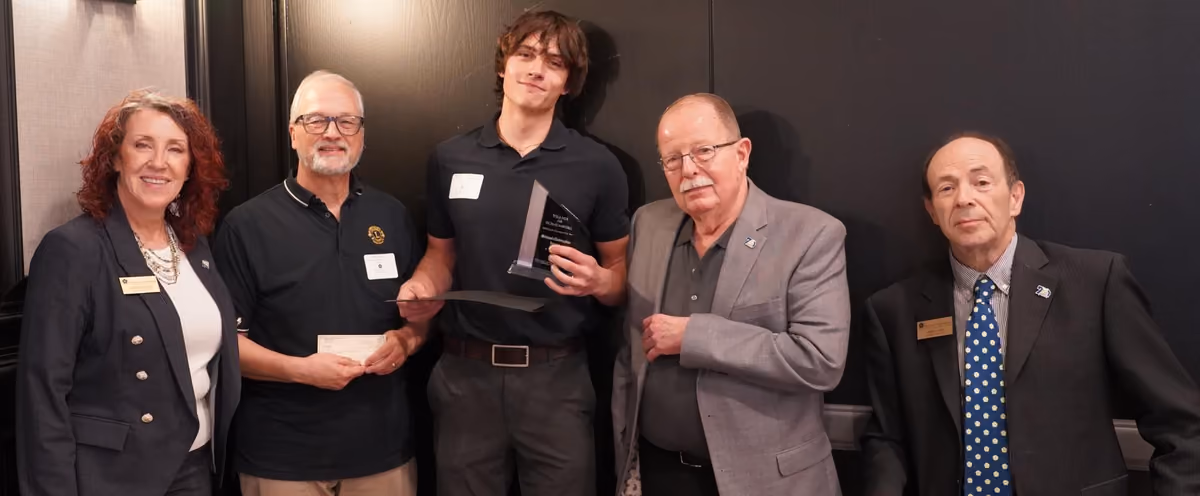 Michael-Christopher Suman and Lions Club cropped