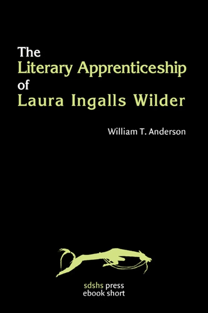 Cover of Literary Apprenticeship of Laura Ingalls Wilder