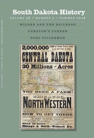 Cover of South Dakota History, volume 56 number 2