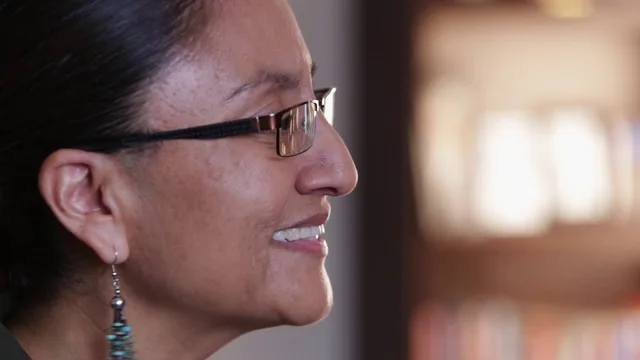 Video thumbnail: Wilhelmina Yazzie speaking