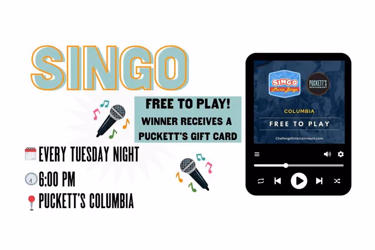 Singo at Puckett's Restaurant - Columbia