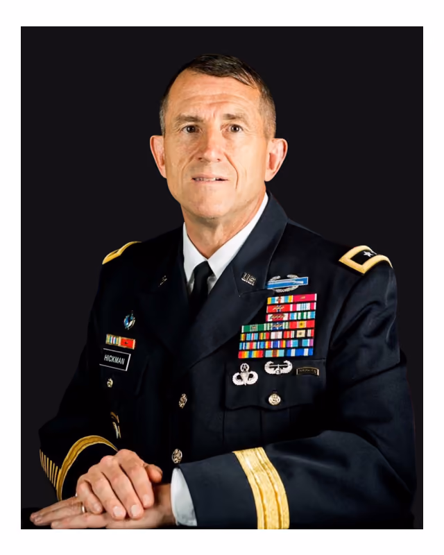 Portrait of Maj. General William B. Hickman