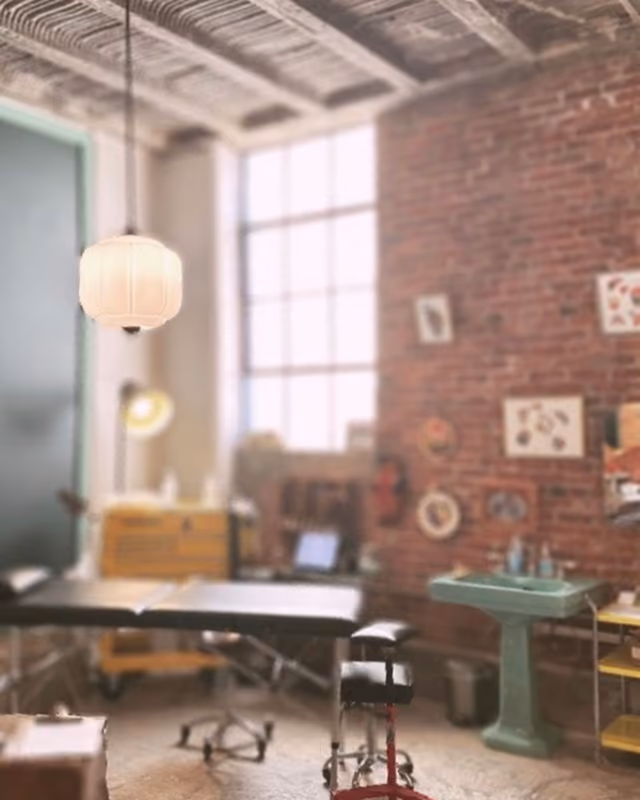 Inside the Tattletale Tattoo studio