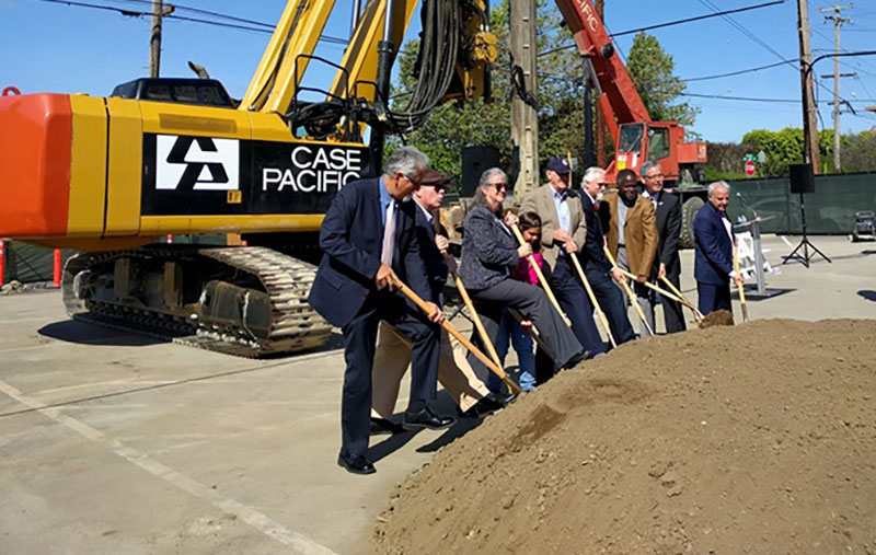 West County agency and community partners breaking ground on a transportation project