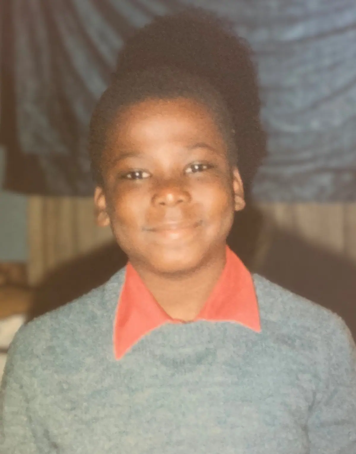 Frederick Riley in elementary school.