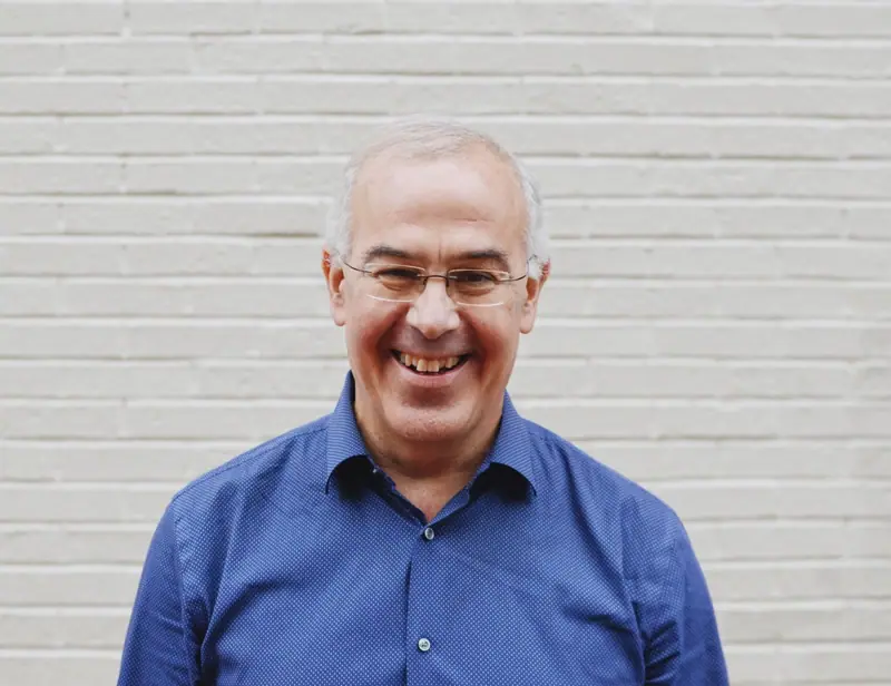 Portrait of David Brooks.